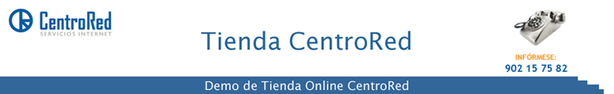 Bienvenido a nuestra tienda Demo - Centrored